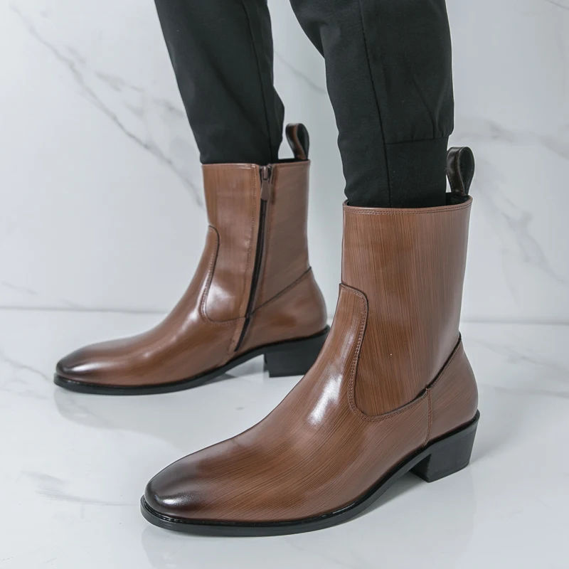 Men'S Shoes Hey Dude - Classic Comfy Ankle Boots Botas Fashion