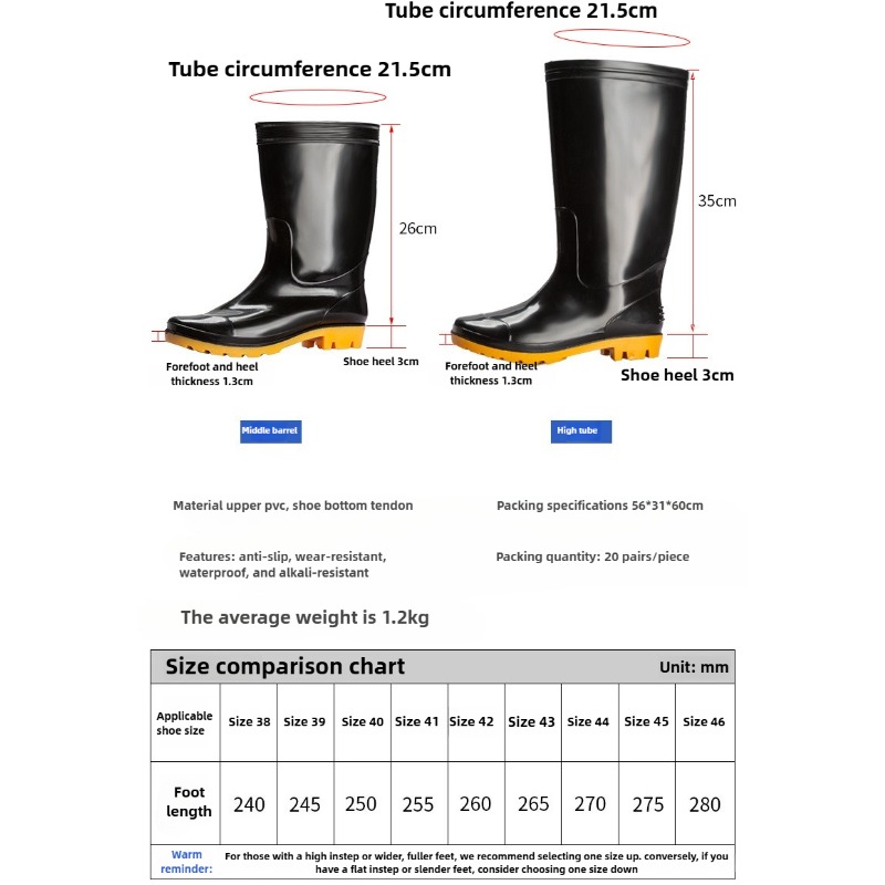 Men's Outdoor Safety Shoes Wat - Men'S Shoes Water Resistant recension och pris