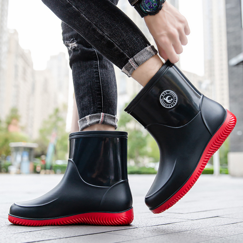 Men's Mid-calf Rain Boots. 202 - Men'S Shoes Water Resistant recension och pris