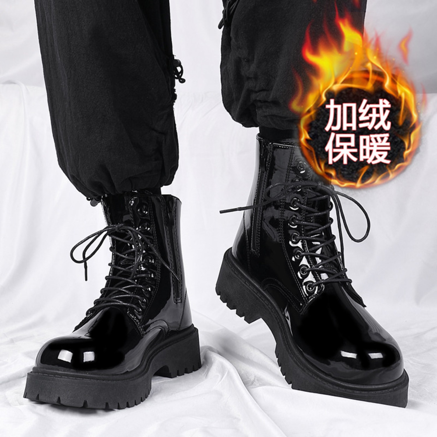 Men's warm plush high-top boot - Men'S Shoes Hoka Sale recension och pris