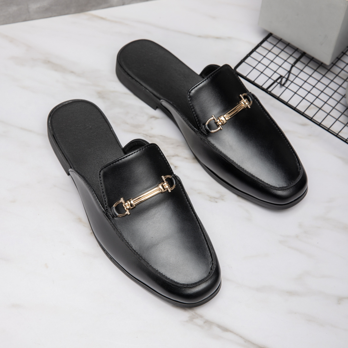 Casual Mules Men Leather Loafe - Men'S Shoes Hey Dude recension och pris