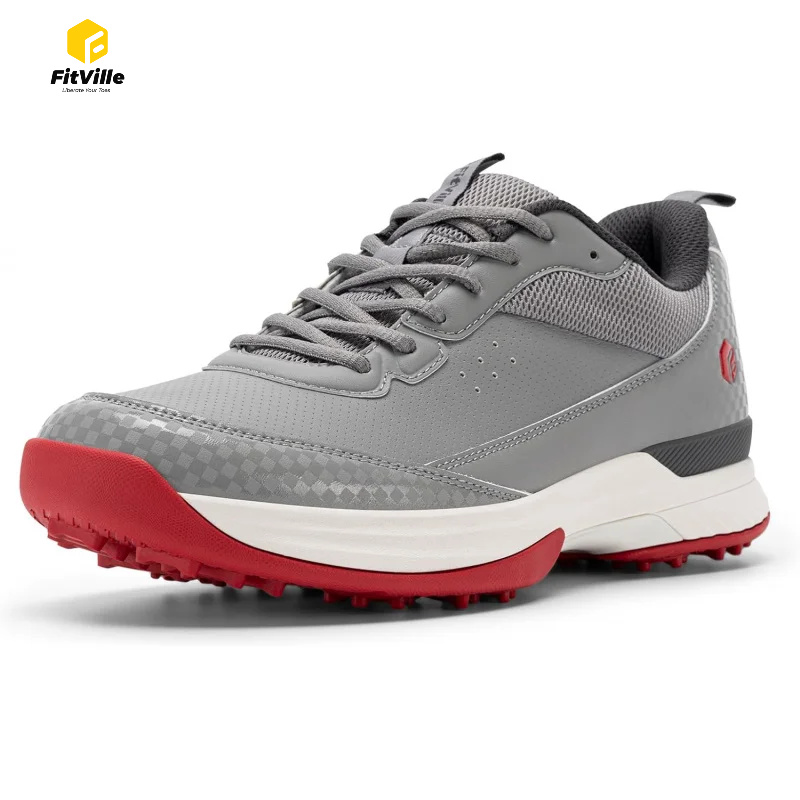 FitVille Wide Golf Shoes Men P - Men'S Shoes Water Resistant recension och pris