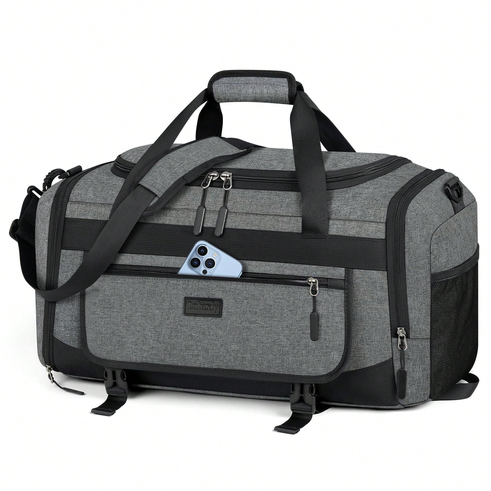 55L Sports Gym Duffel Bag For  - Men'S Shoes Water Resistant recension och pris
